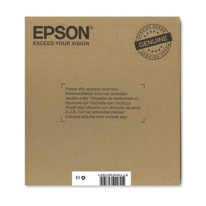 EPSON EasyMail Multiplack T1626 - Stylo plume - Noir, jaune, cyan, magenta (C13T16264511)