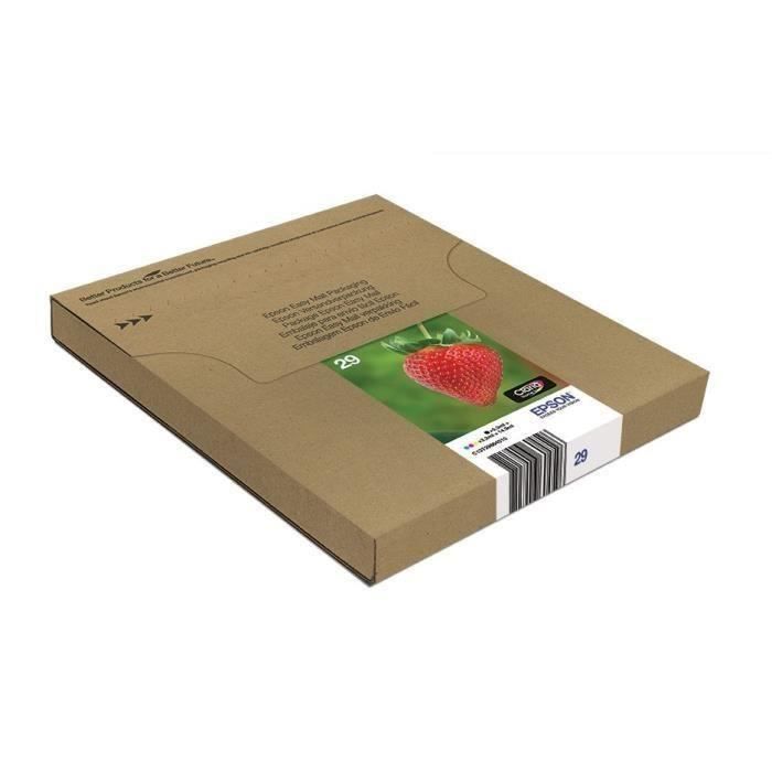 EPSON Multipack EasyMail T2986 - Fraise - Noir, Cyan, Jaune, Magenta (C13T29864511)