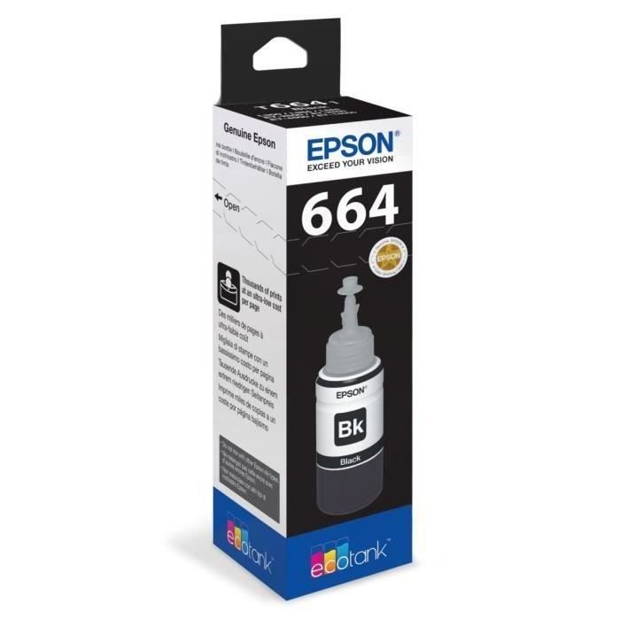 Cartouche d'encre Epson ECOTANK T6641 Noir