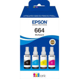 Multipack 4 couleurs EcoTank 664 (C13T664640)