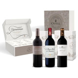 Coffret Cadeau Grands Vins de Haut-MÈdoc : Closerie de Camensac, Haut Medoc de Giscours et Griffe de Barreyres - 3x75cl