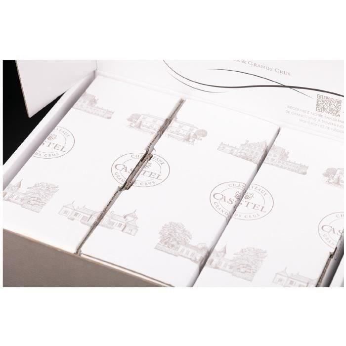 Coffret Médailles d'Or de Bordeaux :2020 Château du Lort, La Croix Montlabert, Châteaux Tour Prignac - Vin Rouge de Bordeaux