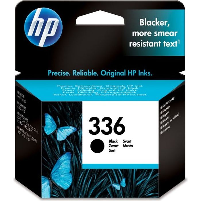 HP 336 Cartouche d'encre Noir authentique (C9362EE)