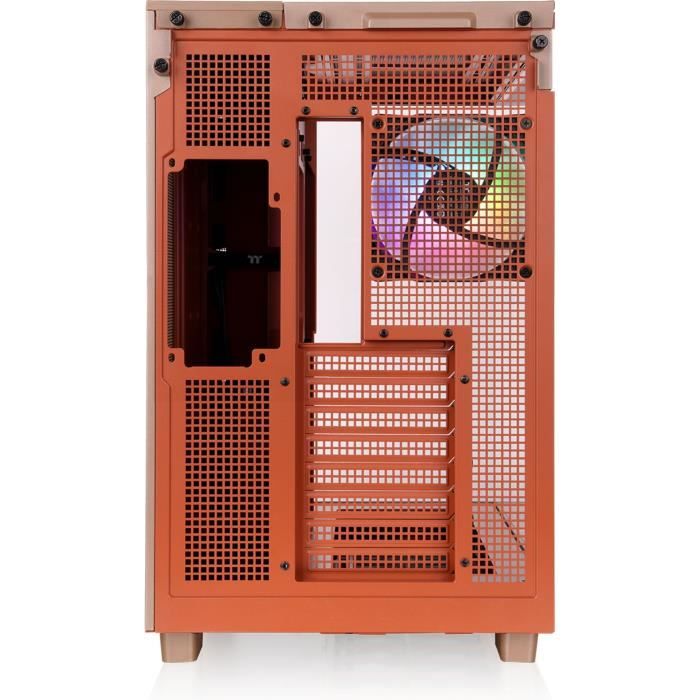 Boîtier PC sans alimentation - THERMALTAKE - View 380 XL TG ARGB - Moyen tour - Format ATX - 4x120mm A-RGB inclus - Gravel Ssand