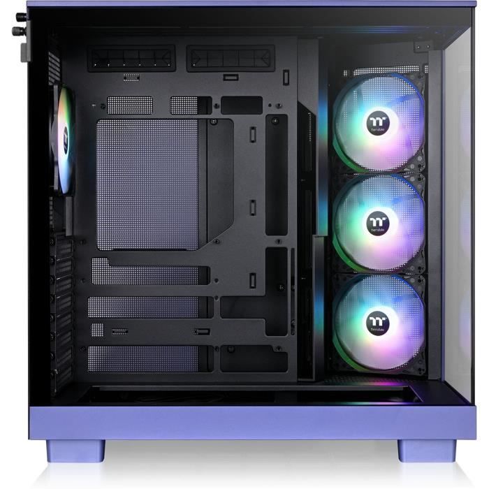 Boîtier PC sans alimentation - THERMALTAKE - View 380 XL TG ARGB - Moyen tour - Format ATX - 4x120mm A-RGB - Future dusk