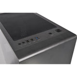 Boitier sans alimentation - THERMALTAKE S100 TG - CA-1Q9-00S1WN-00 - Mini tour - Format Micro-ATX - Noir