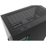 THERMALTAKE - CA-1Z4-00M1WN-WS - View 170 WS ARGB - Boitier PC sans alimentation - Mini tour - Format Micro-ATX - Noir
