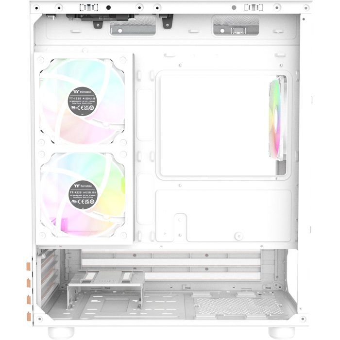THERMALTAKE - CA-1Z4-00M6WN-WS - View 170 WS ARGB Snow - Boitier PC sans alimentation - Mini tour - Format Micro-ATX - Blanc