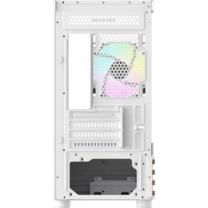 THERMALTAKE - CA-1Z4-00M6WN-WS - View 170 WS ARGB Snow - Boitier PC sans alimentation - Mini tour - Format Micro-ATX - Blanc