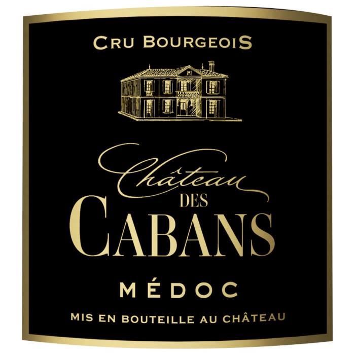 Château des Cabans 2019 Médoc Cru Bourgeois - Vin rouge de Bordeaux