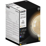 Ampoule LED Filament connectée Globe ambré G125 E27 - CALEX - 7W - 806 lm - 3000 K - Intensité variable - Or