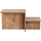 Table basse - HARMONY - Rectangulaire - Pin Atlantique - 80 x 40 x 40 cm