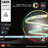 CALEX - Smart LED Ruban 2M 6,8W 480lm RGBCCT 2700-6500K + Telecommande