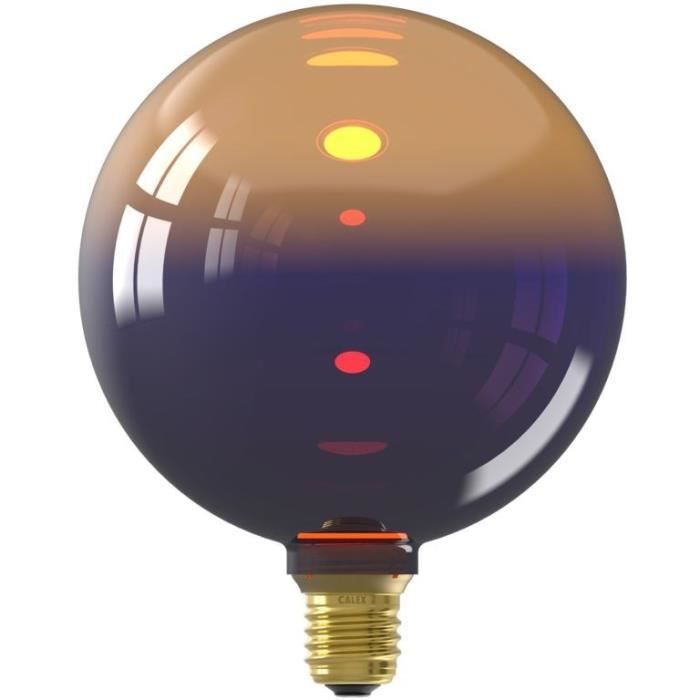 LED bulb E27 - CALEX - INCEPTION KALMAR - 3.5 W - 80 lm - 1800 K - Dimmable - Black / gold gradient