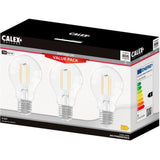 Ampoule LED E27 - CALEX - STANDARD A60 - Filament droit - 7 W - 806 lm - 2700 K - IntensitÈ variable - Transparent