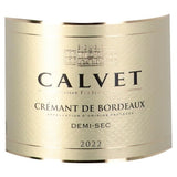 Calvet 2023 Crémant de Bordeaux Blanc Demi-Sec