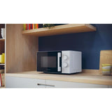 Micro-ondes CANDY CMW20SMSLI - 20L - MO : 700W - UI mécanique - 5 niveaux de puissance - Silver
