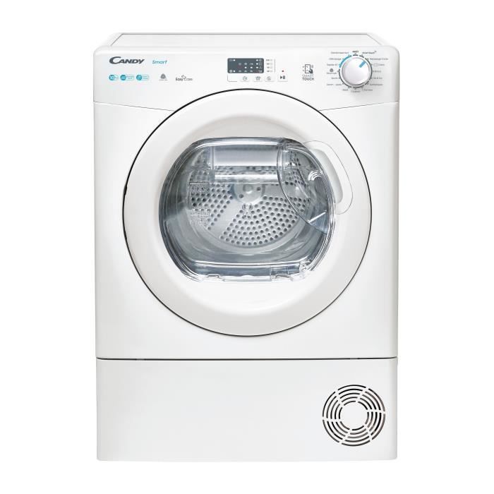 Seche-linge pompe a chaleur CANDY Smart CSE H10A1LE-47 - 10 kg - ConnectÈ - 15 programmes - 66dB - Classe A+