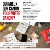 Cartouche d'encre - CANON - PGI-580/CLI-581 PGBK/C/M/Y/BK (2078C007) - Noir pigmenté, noir, cyan, magenta, jaune - Pack de 5