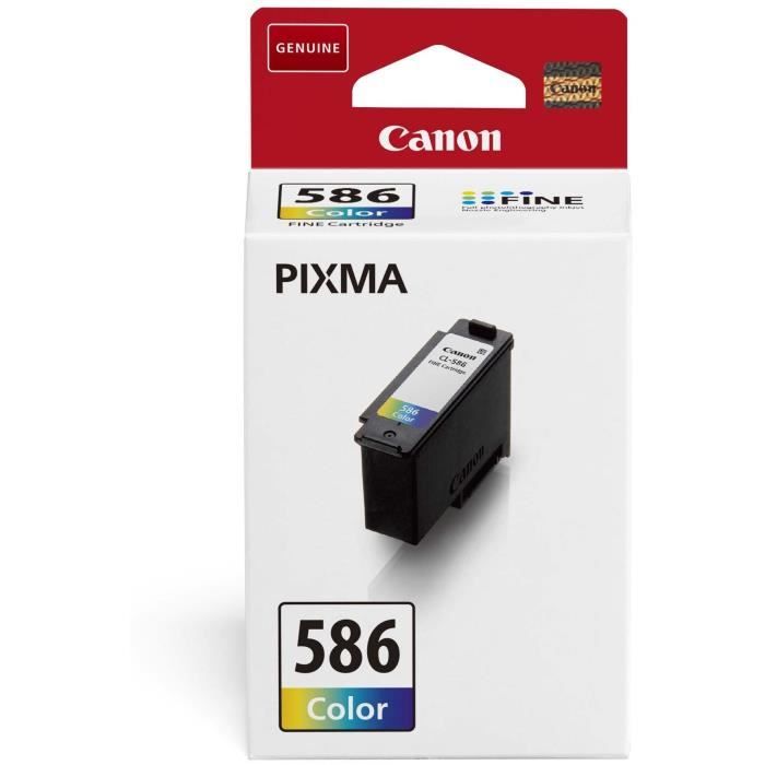 Cartouche d'encre - CANON - CL-586 - 3 couleurs (cyan, magenta, jaune) - Pack de 1 - Standard
