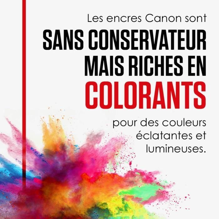 Cartouche d'encre - CANON - CLI-581 - Multi-couleurs - Jet d'encre - Compatible