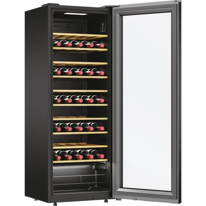 Cave a vin de service - CANDY - CW 058 - 58 Bouteilles - Connectée - 37 dB - Classe G - 47,5 x 45 x 128 cm