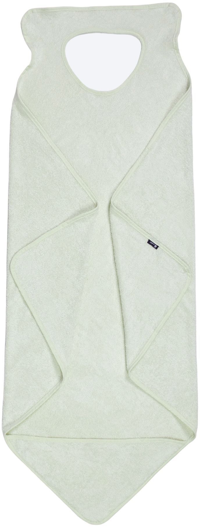 Drap de bain XXL Parent / Bébé - CANDIDE - 100x100 cm - Vert d'eau
