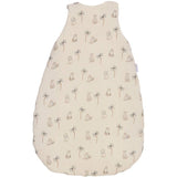 Douillette naissance - CANDIDE - 70 cm - 3/9 mois - Blanc imprimé lange tigre