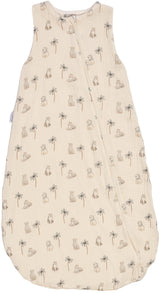 Douillette été - CANDIDE - 90 cm - 9/24 mois - Blanc imprimé lange tigre