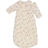 Douillette nomade - CANDIDE - 90 cm - 9/24 mois - Manches amovibles - Blanc imprimé lange tigre