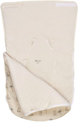 Nid d'ange - CANDIDE - 70 cm - 0/3 mois - Blanc imprimé lange tigre