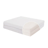 Matelas Bébé Pliant 2 Parties CANDIDE 60x120x7cm Essentiel Fabriqué En France - Garantie 5 ans