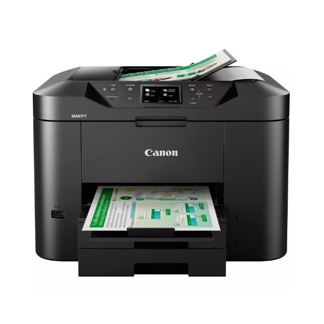 Imprimante Multifonction - CANON - MAXIFY MB2750 - Jet d'encre - Couleur - Recto-verso automatique - WIFI - Noir