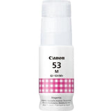 Bouteille d'encre - CANON - GI-53M - Magenta - CompatibilitÈ PIXMA G650 et G550 - (4681C001)