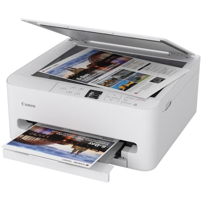 Imprimante Multifonction 3en1 Canon Pixma TS6550i (Blanc)