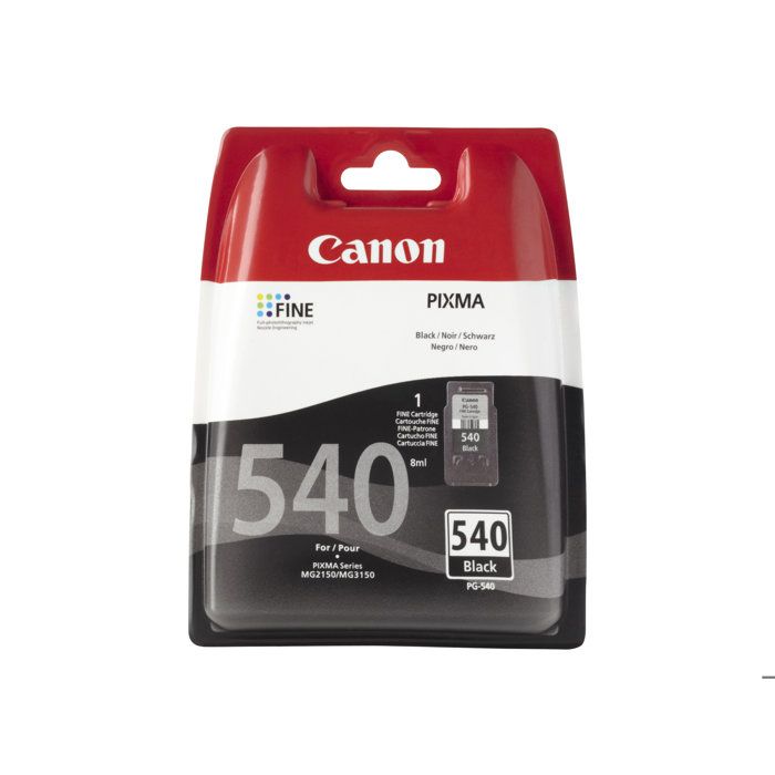 Cartouche d'encre - CANON - PG-540 (5225B001) - Noir - 8 ml