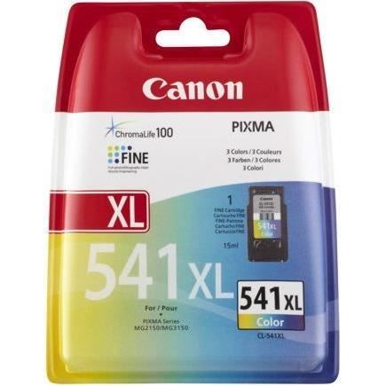 Cartouche d'encre - CANON - CL-541XL (5226B001) - Couleur (cyan, magenta, jaune) - 15 ml