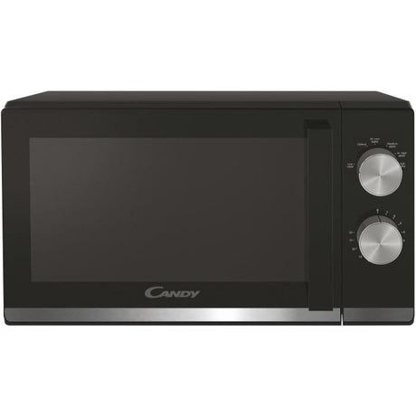 Micro-ondes CANDY Moderna CMW20TNMB 700 W 20L Noir - Fonction Décongélation - Plateau Tournant en Verre - 6 Niveaux de Puissance