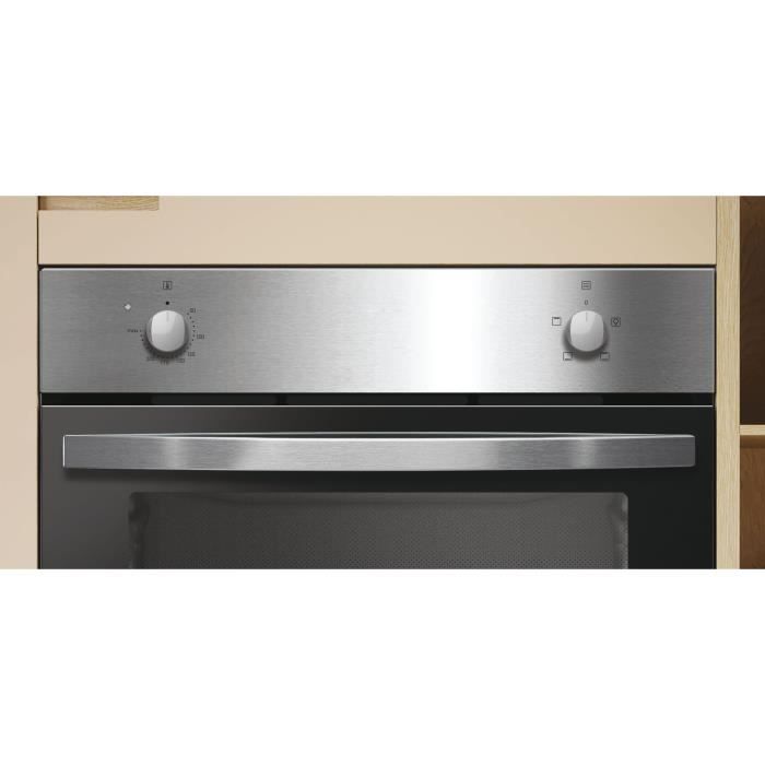 Four encastrable - Convection naturelle - CANDY FIDC X100 - 70L - Inox et noir - Classe A