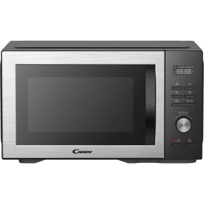Micro-ondes Gril Candy Essenza CMGA31EDLB 1000W 31L Digital Noir - Fonction Nettoyage Auto - 5 Niveaux de Puissance -10 Menus Auto