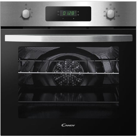 Four encastrable Pyrolyse - Chaleur tournante CANDY FICD X676 - 65L - Inox et noir - Classe A