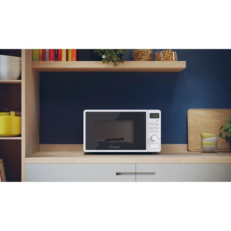 Micro-ondes Gril - CANDY CMGA20SDLWLI  Idea - 20L - MO : 700W - Gril : 800W - UI digitale - 5 niveaux de puissance - Blanc