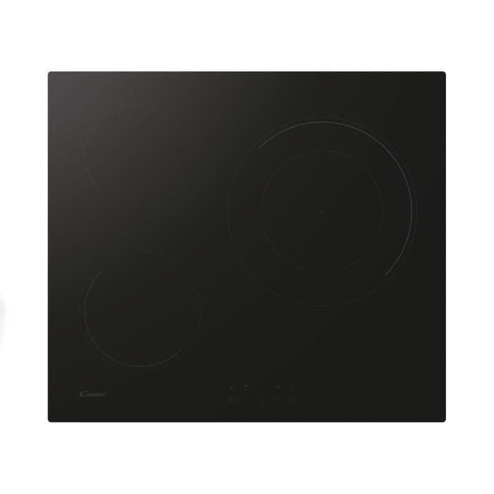Plaque de cuisson induction CANDY CI633CBB/1- 3 foyers - L 60 cm - Noir