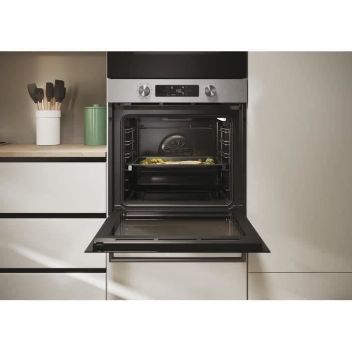 Four Pyrolyse Candy CA6 N5B3EYTX - Wifi - Chaleur pulsÈe - Porte froide - 78l - Fonctions Vapeur - Classe A++