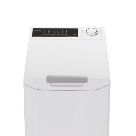 Lave-linge top CANDY TCA274TM4-S ProWash 500 -7 kg - 1200 trs/min - Connecté - Classe B - Blanc