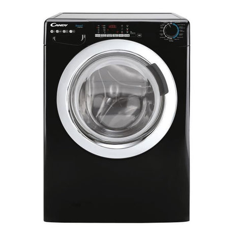 Lave-linge hublot CANDY CSS1410TWMCBE/FR - 10 kg - Induction - Vapeur - 1400 trs/min - Classe A - Programmes rapides - Noir