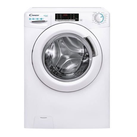 Lave-linge hublot CANDY CS1410TXME/FR - 10 kg - Induction - 1400 trs/min - Classe A - Programme rapide - Blanc
