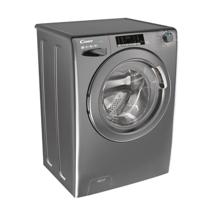 Lave-linge séchant CANDY CSWS496TWMRRE/FR - 9 / 6 kg  - Induction - 1400 trs/min - 15 prgms - Gris