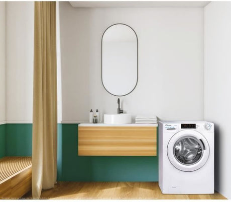 Lave-linge séchant CANDY CSW 475TWME/FR - 7 / 5 kg - Induction - 1400 trs/min - Blanc
