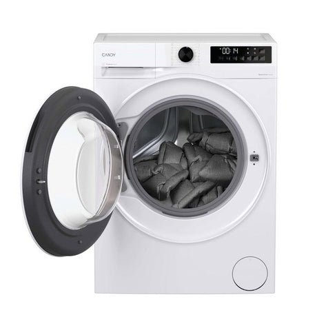 Lave-linge hublot CANDY GD 412L10-S ProWash 300 - 12 kg - 1400 trs/mn - Induction - Vapeur - Classe A -40% - Blanc